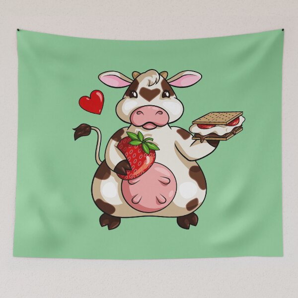 Item preview, S'more Strawberry Cow designed and sold by SmoreGraphics.