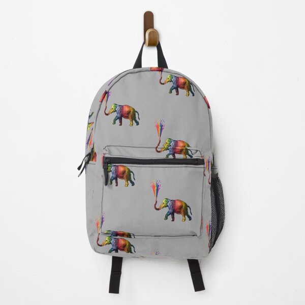 Item preview, Rainbow Elephant Squirting A Rainbow  designed and sold by darwinsworld.
