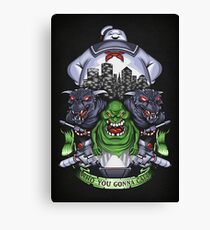 Who You Gonna Call? - Print Canvas Print