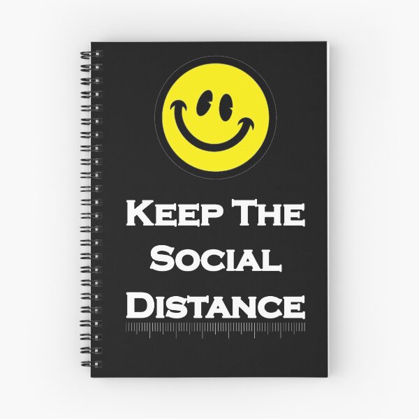 Item preview, Copy of Keep The Social Distance White Font designed and sold by Mahdi Hammoud.