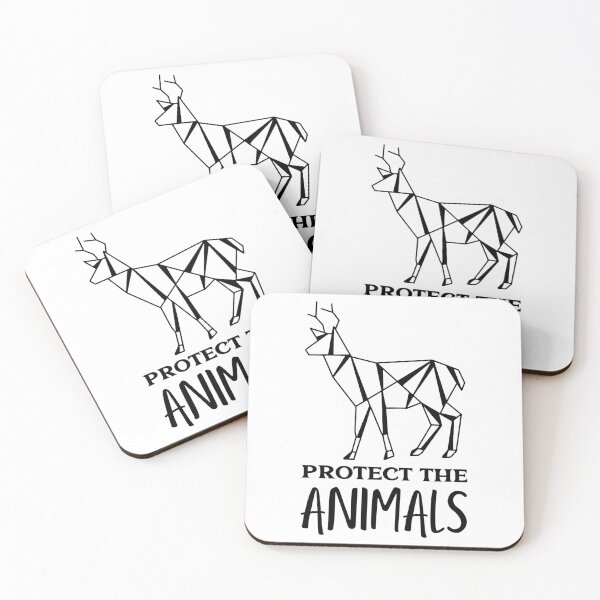 Item preview, Protect the Animals - Geometric Black Deer designed and sold by javes93.