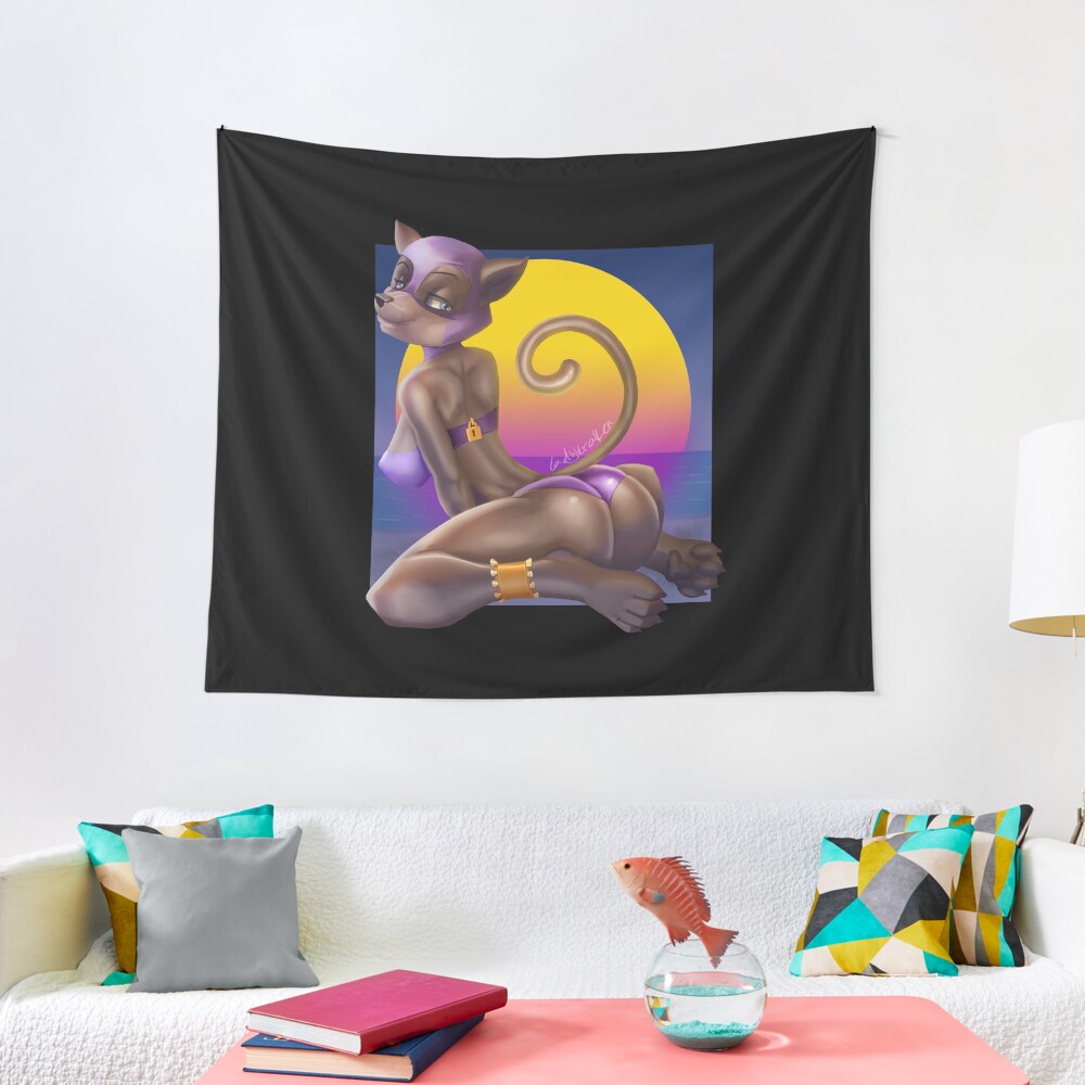 Cat Lady Tapestry