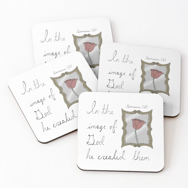 Item preview, Genesis 1:27 in the image of God designed and sold by Mustard-Seeds.