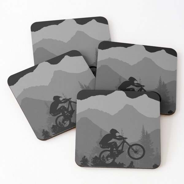 Item preview, Mountain biker silhouette designed and sold by shaune23.