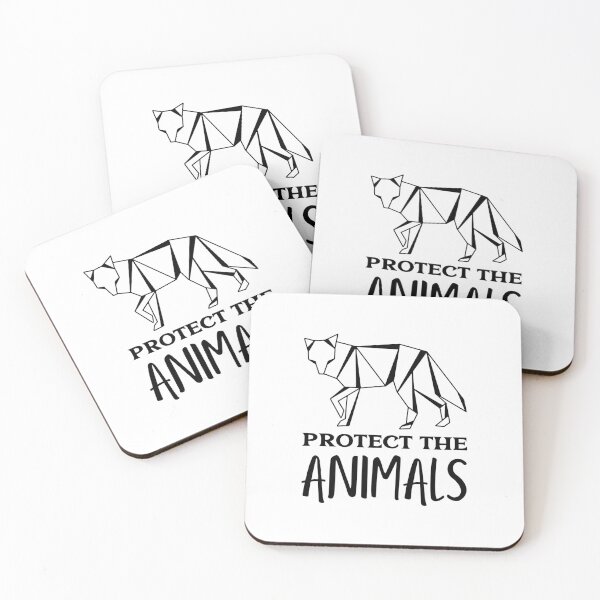 Item preview, Protect the Animals - Geometric Black Fox designed and sold by javes93.