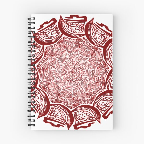 Item preview, Red circular design  designed and sold by Ahyormeekhun.
