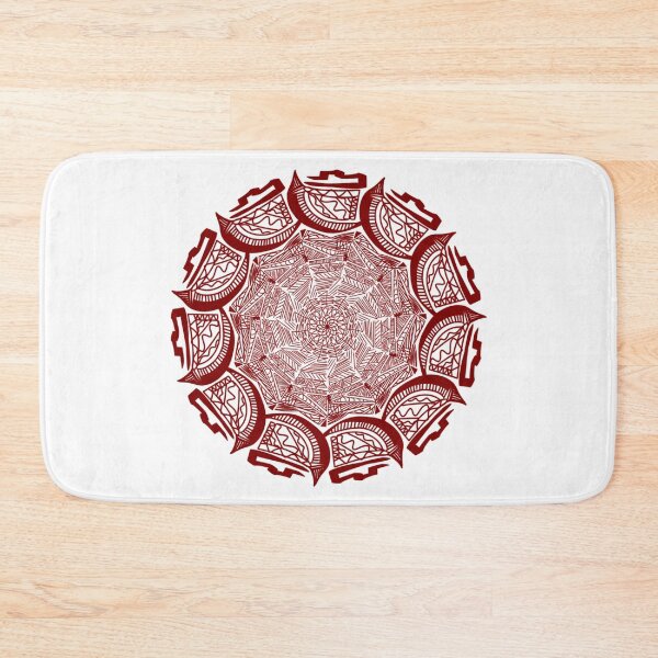 Item preview, Red circular design  designed and sold by Ahyormeekhun.