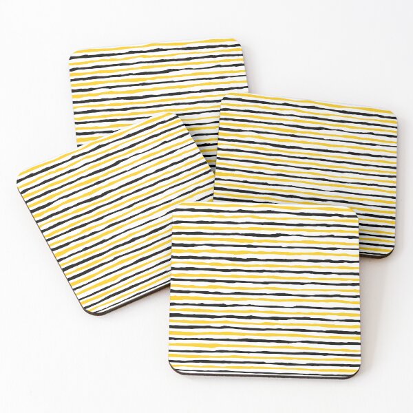 Item preview, Yellow Black and White Pattern designed and sold by masterbones.