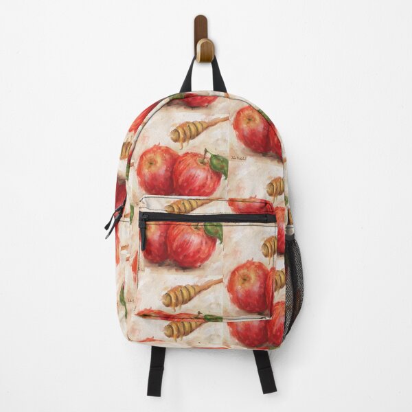Item preview, Loose and Artistic Painting of 2 Red Apples with a Honey Dipper designed and sold by ibadishi.