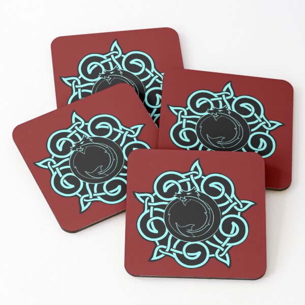 Item preview, Dragon Ouroboros Celtic Circle designed and sold by aginlow.