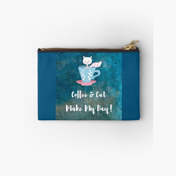 Item preview, Coffee and Cat Make My day - Cool Sticker designed and sold by joejiing.