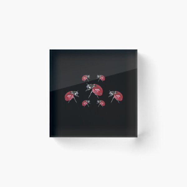 Item preview, Red Ladybugs family designed and sold by ladybugsandco.
