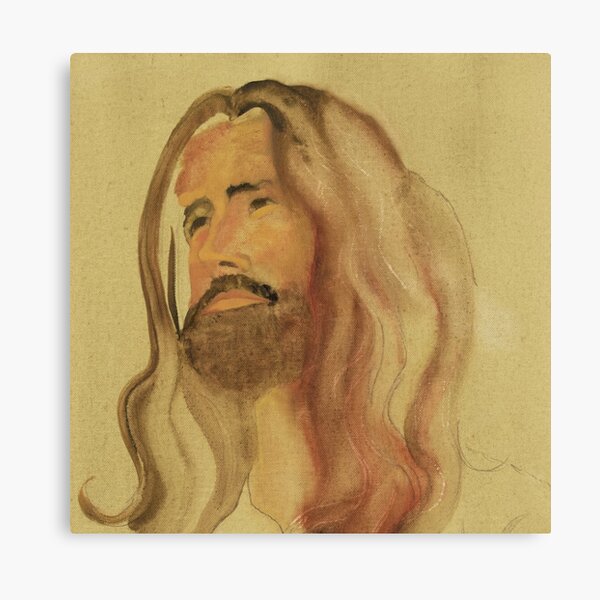 Oil Painting on Canvas Portrait of Jesus Canvas Print