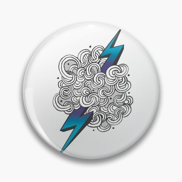 Item preview, Ride the Lightning - Purple Blue Ombre designed and sold by Mishfit.