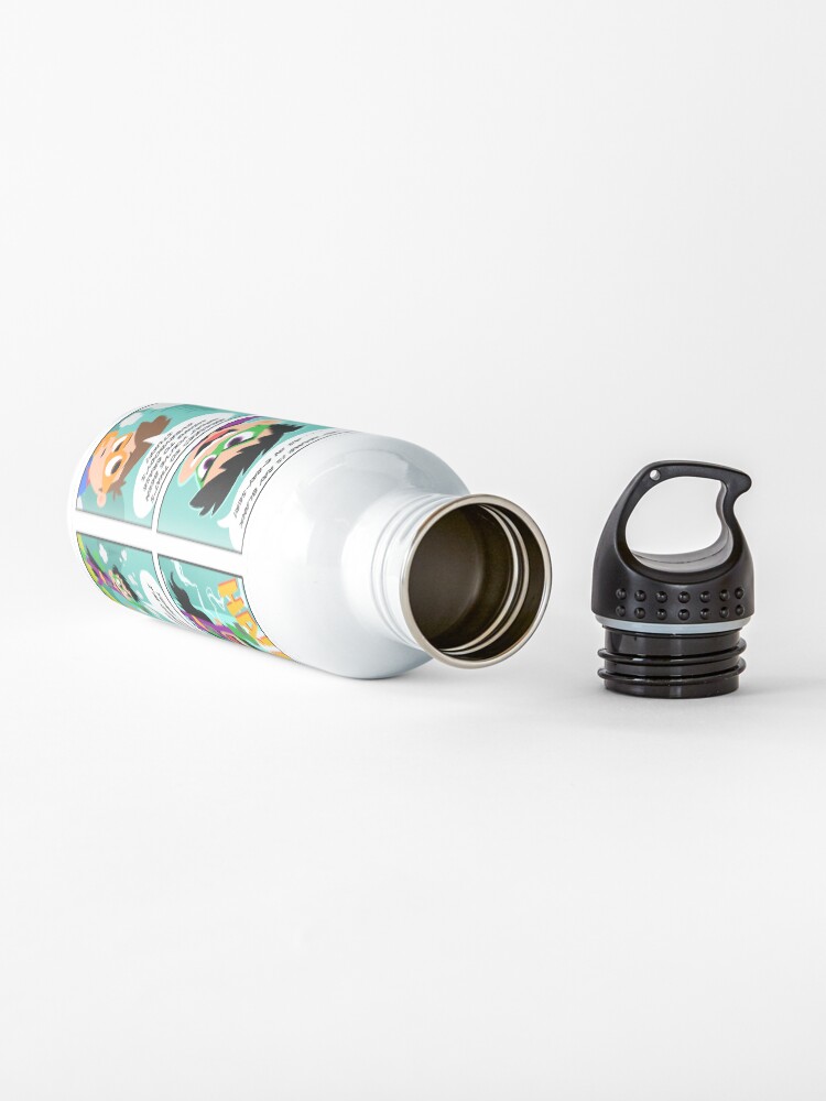 Alternate view of Drew Pendous Comic Cool School Water Bottle