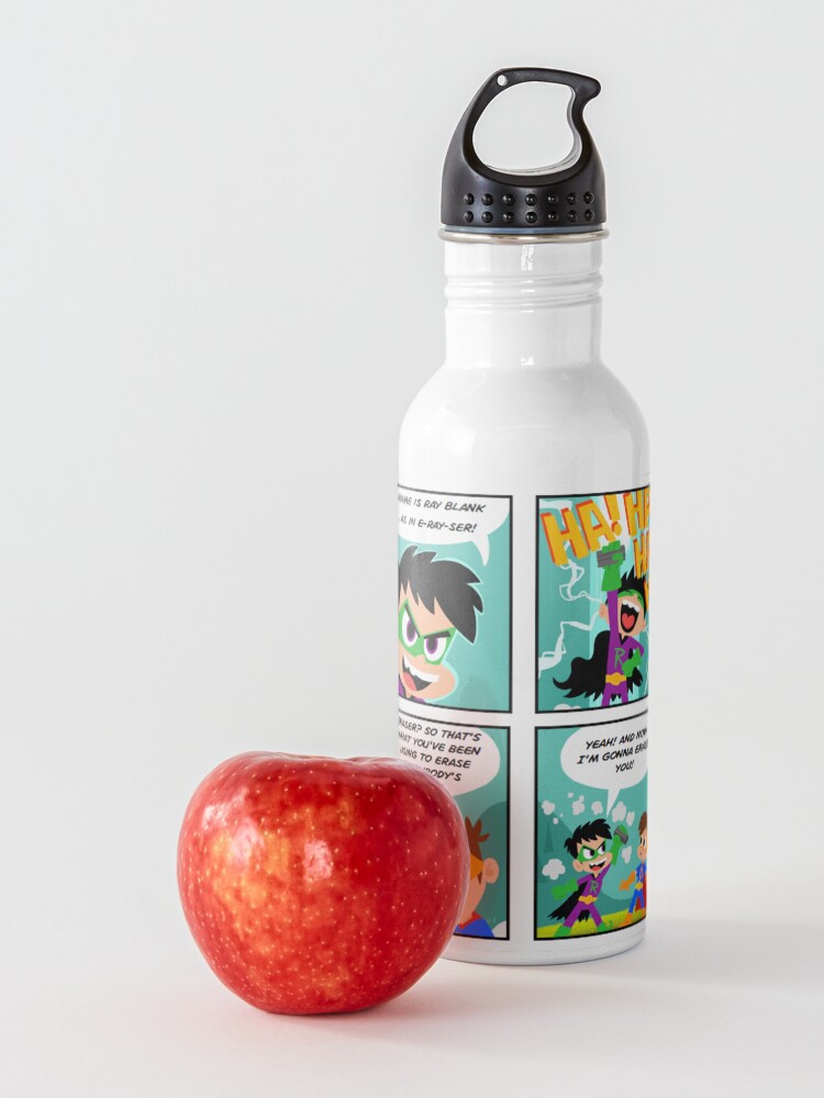 Alternate view of Drew Pendous Comic Cool School Water Bottle