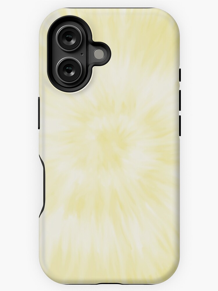 Thumbnail 1 of 4, iPhone Case, Yellow tie dye wallpaper designed and sold by Pastel-PaletteD.