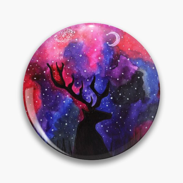 Item preview, Deer and starry sky designed and sold by klabukova-y.