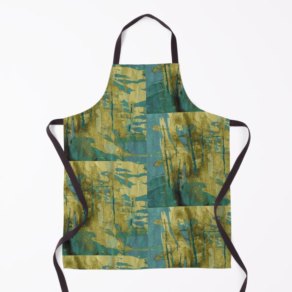 Item preview, Golden-blue abstract designed and sold by bunlinked.