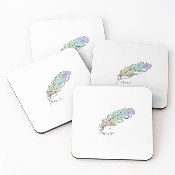 Item preview, Under His wings - Psalm 91:4 designed and sold by Mustard-Seeds.