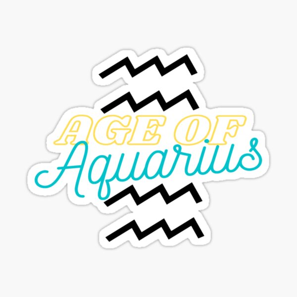Age Of Aquarius Sticker