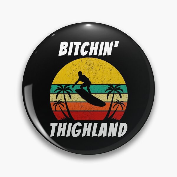 Item preview, Vintage Surfer Bitchin Thighland designed and sold by ojdart.