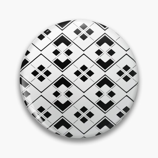Item preview, Abstract geometric pattern - black and white. designed and sold by K.S ART.