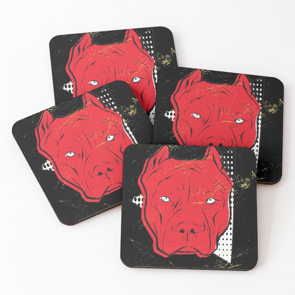 Item preview, Red Pit Bull designed and sold by DavinciStore21.