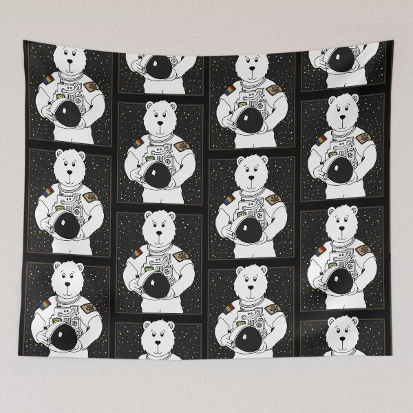 Item preview, Space Polar Bear designed and sold by RafikCreations.