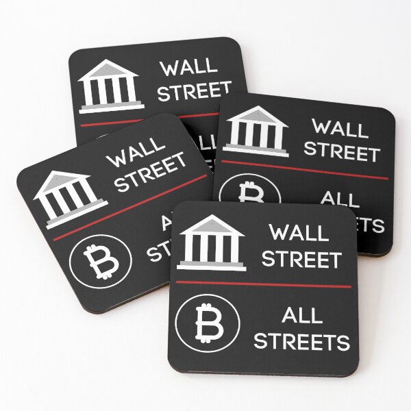 Item preview, Bitcoin vs Wall St designed and sold by WeAreSatoshi.