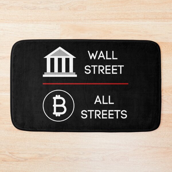 Item preview, Bitcoin vs Wall St designed and sold by WeAreSatoshi.