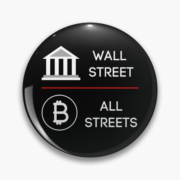Item preview, Bitcoin vs Wall St designed and sold by WeAreSatoshi.