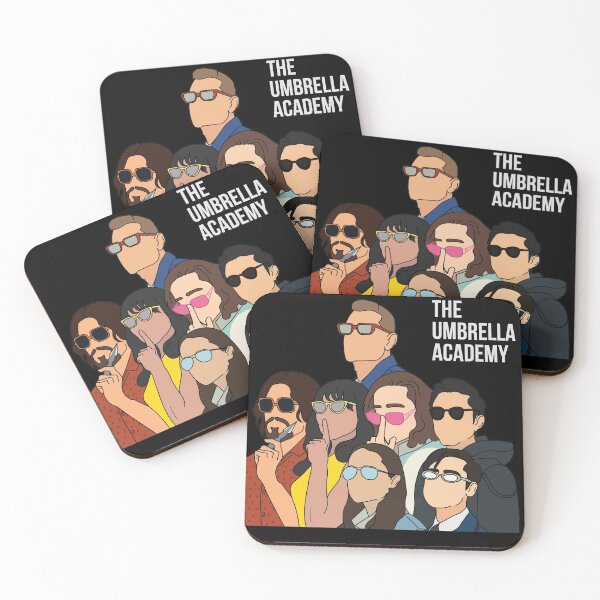 Item preview, Umbrella Academy, Hargreeve Family, color, dark designed and sold by Gaalaxyz.