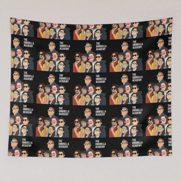 Item preview, Umbrella Academy, Hargreeve Family, color, dark designed and sold by Gaalaxyz.