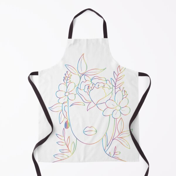 Item preview, Abstract flower face design designed and sold by KissedbyArt.