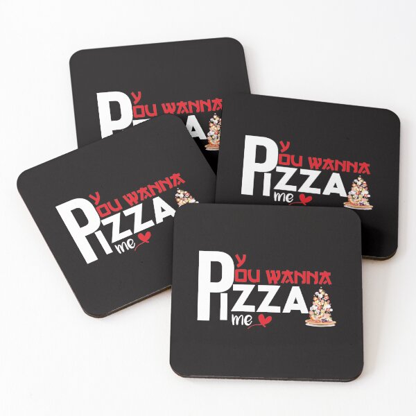 Item preview,   wanna pizza me , in pizza we trust designed and sold by Houssemanthony.