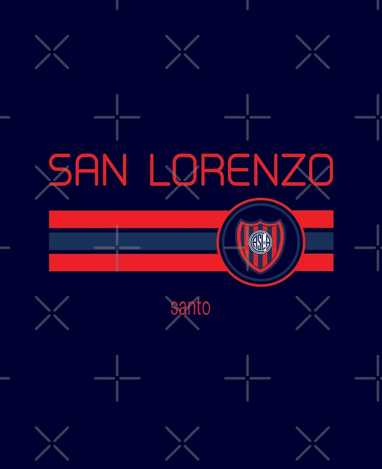 San Lorenzo de Almagro, Argentine football club material design, red blue  abstraction, HD wallpaper