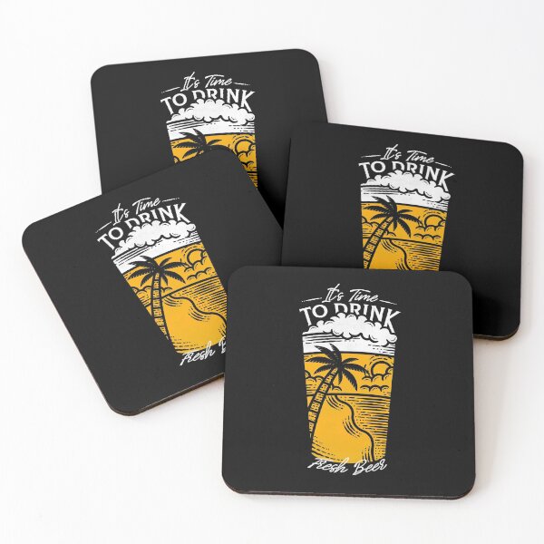 Item preview, It's Time to Drink Fresh Beer designed and sold by AlundrART.