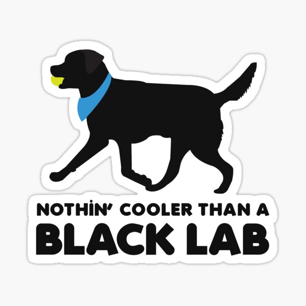 Black Lab Pattern in Red Black Labs with Hearts Dog Patterns Sticker