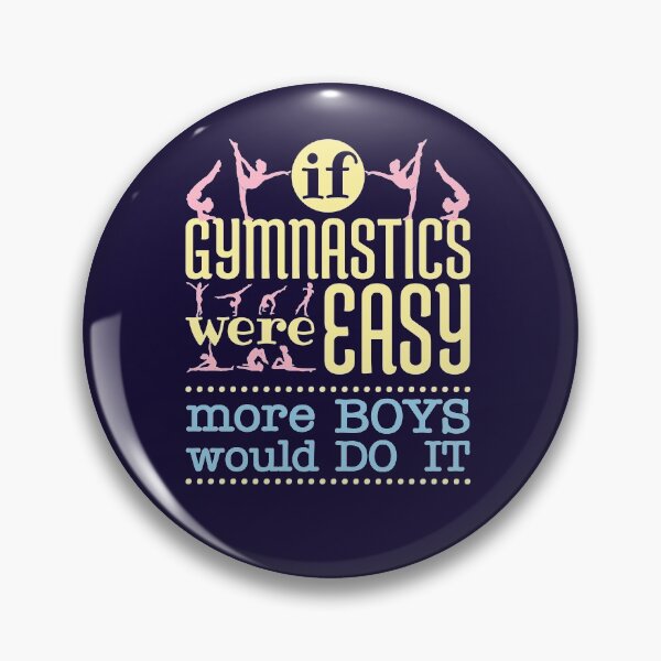 Item preview, If Gymnastics Were Easy More Boys Would Do it designed and sold by jaygo.