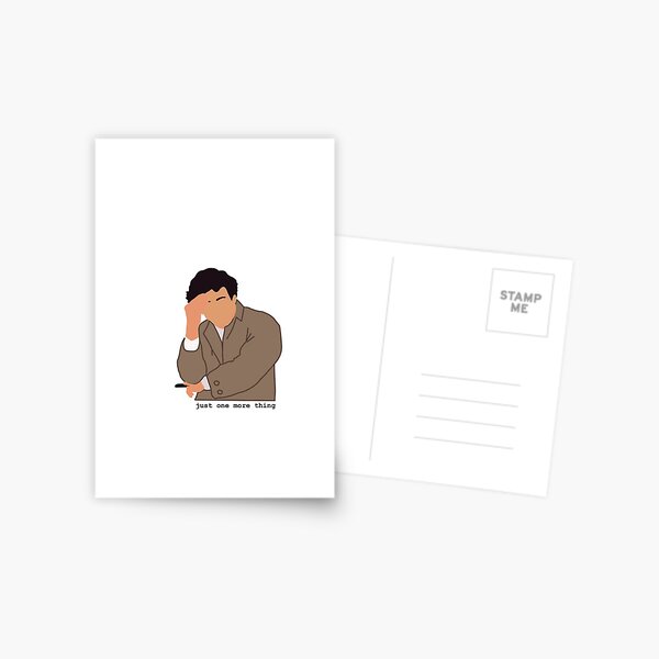 Item preview, Columbo designed and sold by kindlyar.