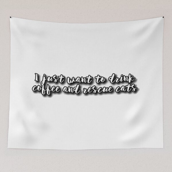 Item preview, Rescue the Cats with Coffee designed and sold by Meritade.