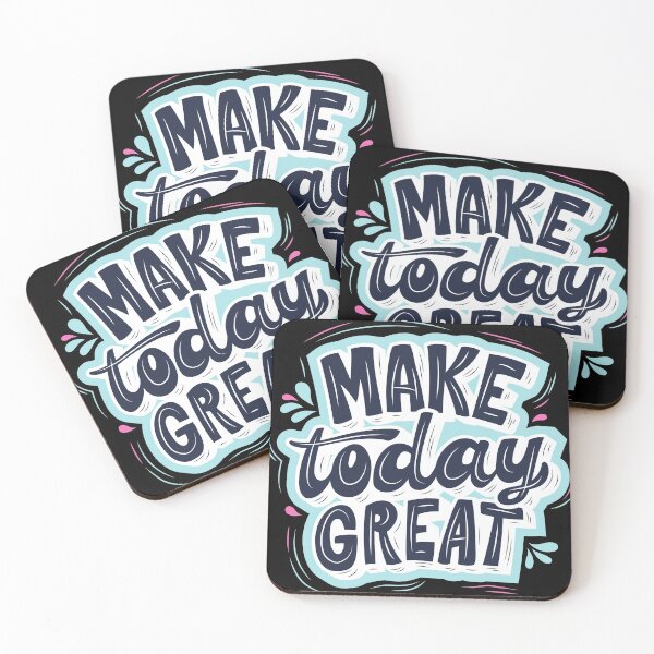 Item preview, Make today great Greatness Quote designed and sold by More than Myriad.