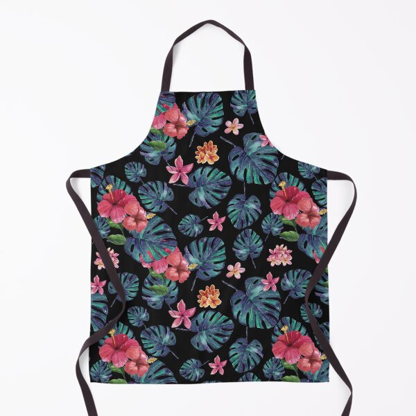 Item preview, Dark tropical flowers designed and sold by graphicmeyou.