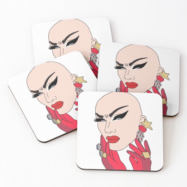 Aperçu de l'œuvre Sasha Velour Drag Queen Cartoon créée et vendue par princesskarii.
