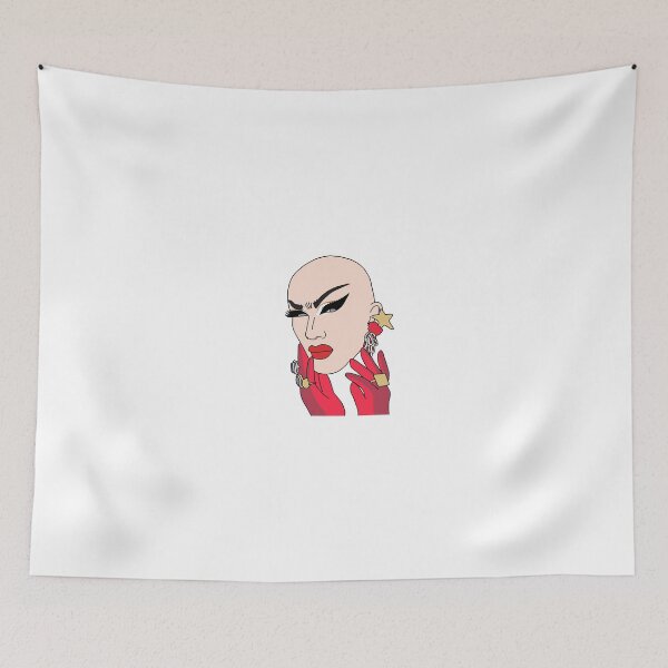 Aperçu de l'œuvre Sasha Velour Drag Queen Cartoon créée et vendue par princesskarii.