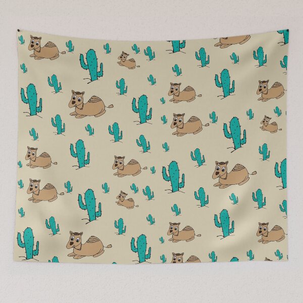 Item preview, Dromedary lover gift, cute dromedary Pattern background designed and sold by cyhdesign.