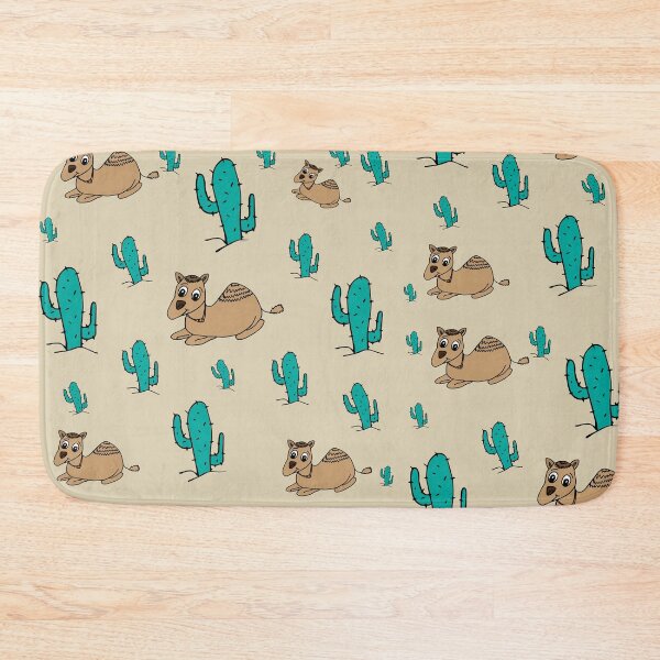 Item preview, Dromedary lover gift, cute dromedary Pattern background designed and sold by cyhdesign.