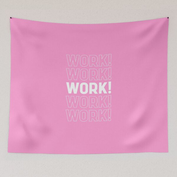Item preview, Work repeat pink background designed and sold by Identity Club Co.