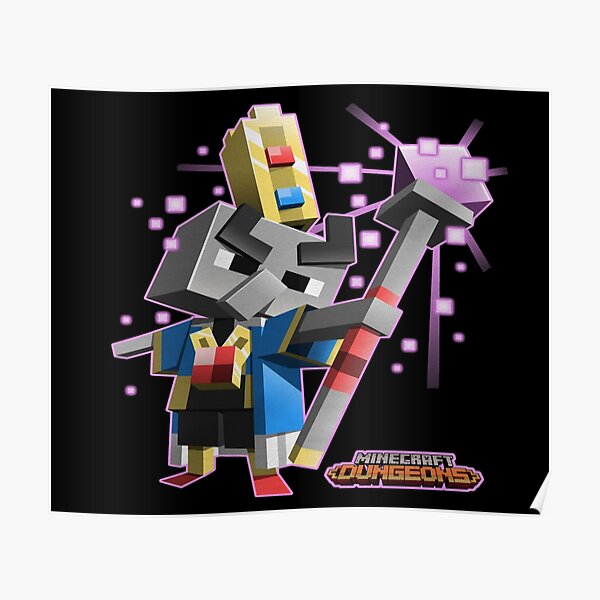 Minecraft dungeons . Poster